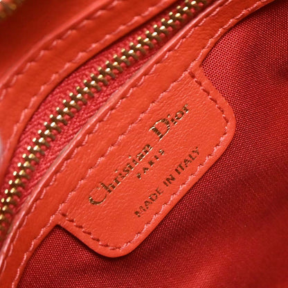 Christian Dior 2008 Red Diorita Hobo Bag