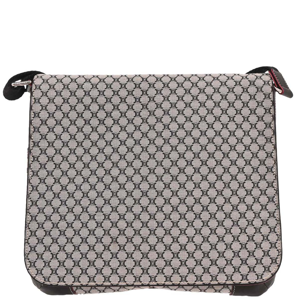 Celine * Gray Macadam Messenger Bag