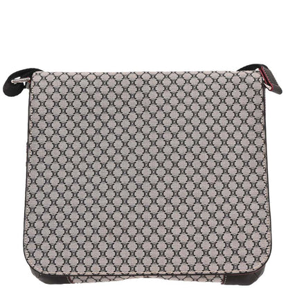 Celine * Gray Macadam Messenger Bag