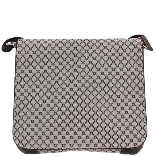 Celine * Gray Macadam Messenger Bag