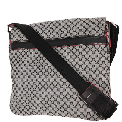 Celine * Gray Macadam Messenger Bag