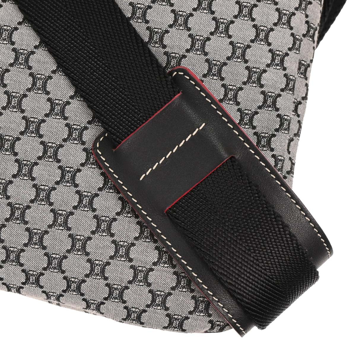 Celine * Gray Macadam Messenger Bag