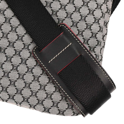 Celine * Gray Macadam Messenger Bag