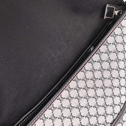 Celine * Gray Macadam Messenger Bag
