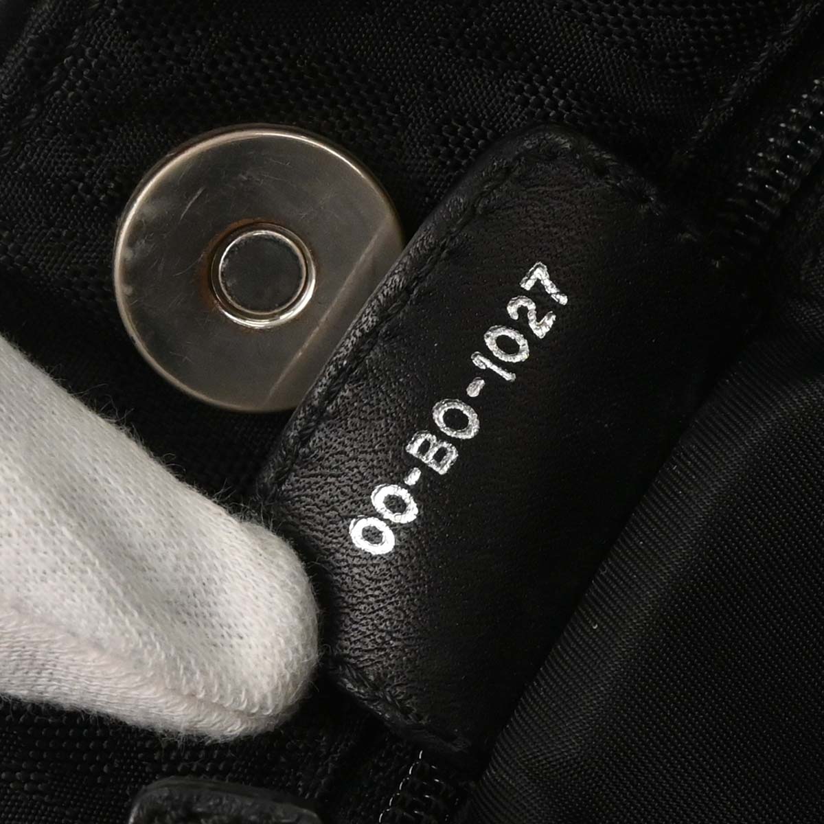 Christian Dior 2007 Black Diorissimo Bow Trotter Tote Bag