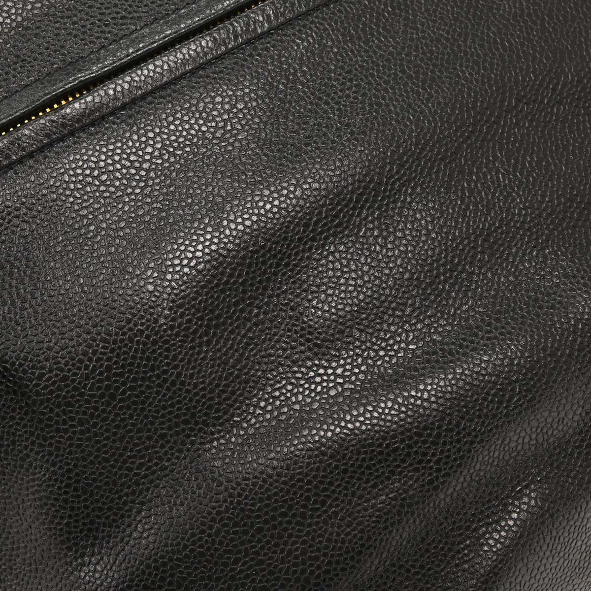 Chanel 1994-1996 Black Caviar Shoulder Bag