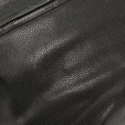 Chanel 1994-1996 Black Caviar Shoulder Bag