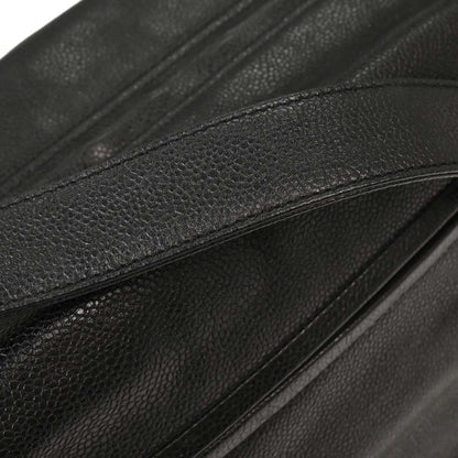 Chanel 1994-1996 Black Caviar Shoulder Bag