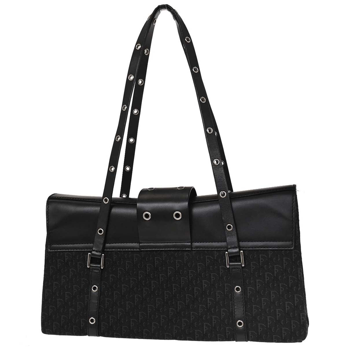 Christian Dior Black Street Chic Trotter Handbag