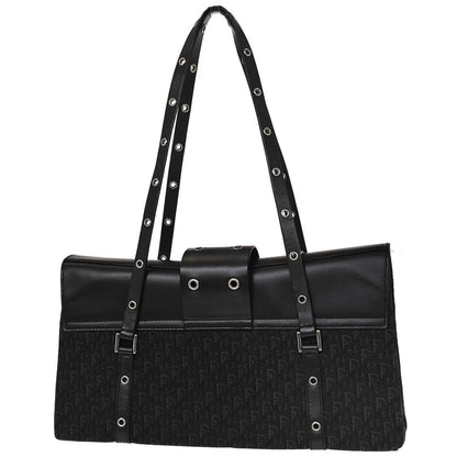 Christian Dior Black Street Chic Trotter Handbag