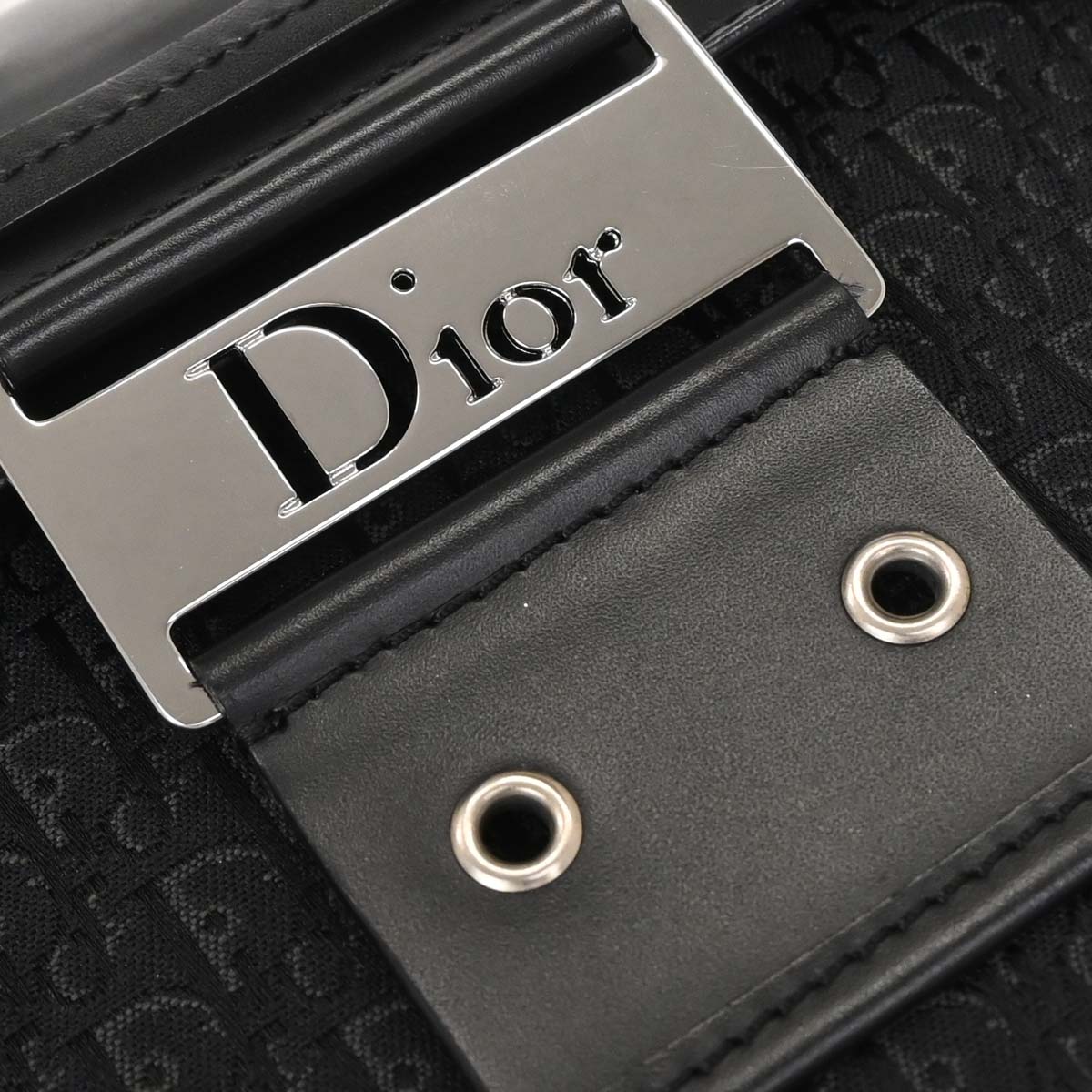 Christian Dior Black Street Chic Trotter Handbag