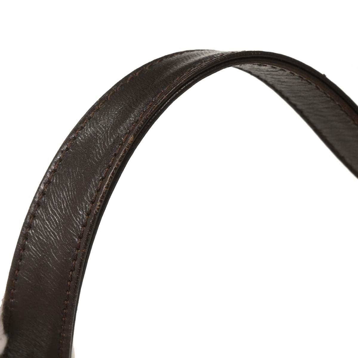 Fendi * White Pony Hair Baguette Handbag