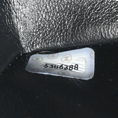 Chanel 1997-1999 Black Lambskin Shoulder Bag