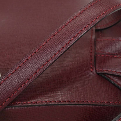Cartier Bordeaux Leather Backpack