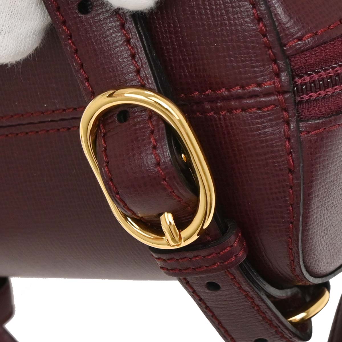 Cartier Bordeaux Leather Backpack