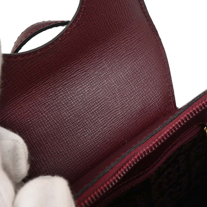 Cartier Bordeaux Leather Backpack