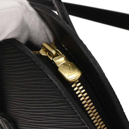 Louis Vuitton Black Epi Lussac Shoulder Bag M52282