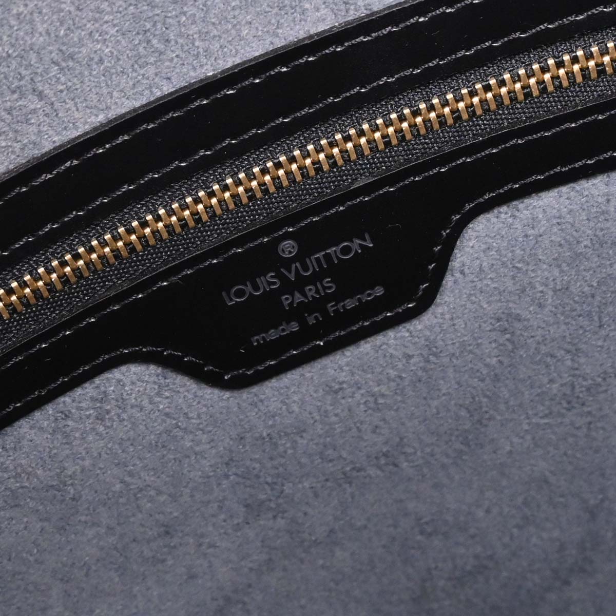 Louis Vuitton Black Epi Lussac Shoulder Bag M52282