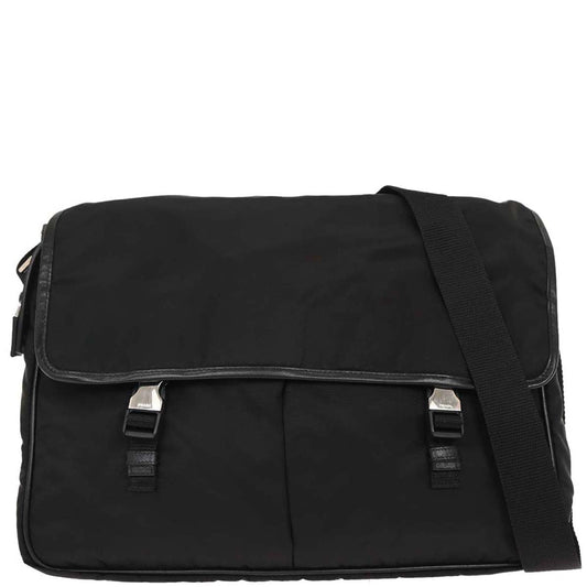 Prada Black Nylon Shoulder Bag