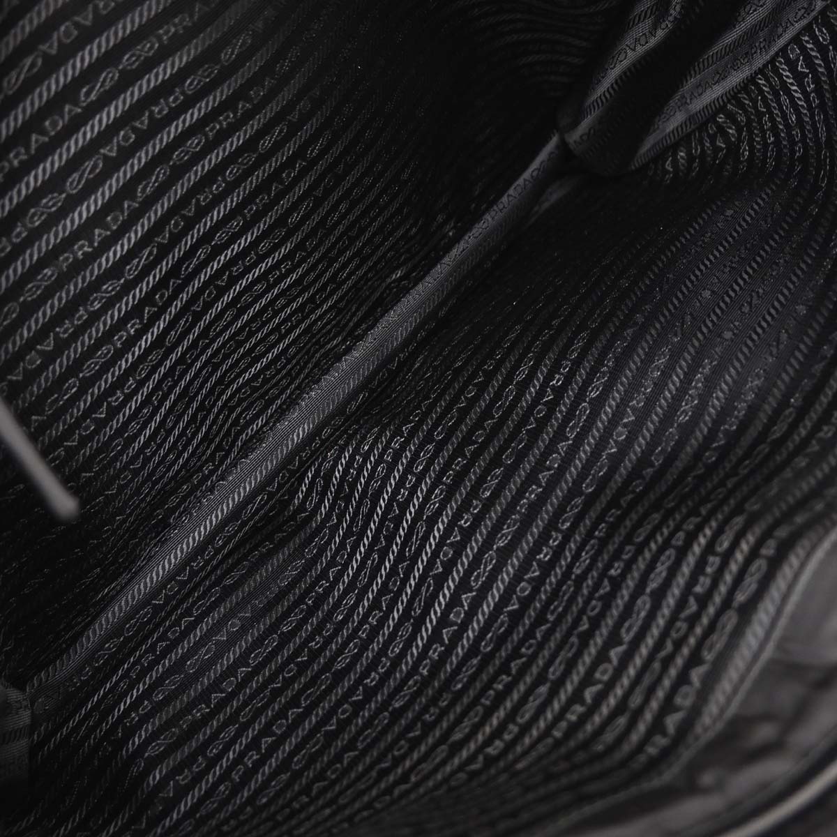 Prada Black Nylon Shoulder Bag