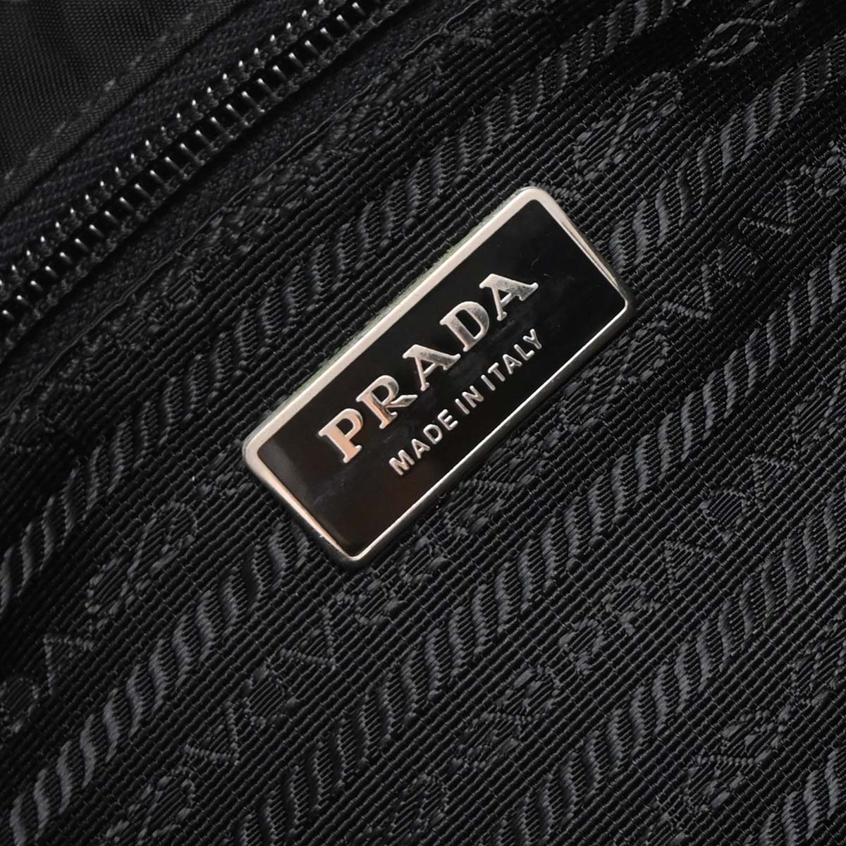 Prada Black Nylon Shoulder Bag