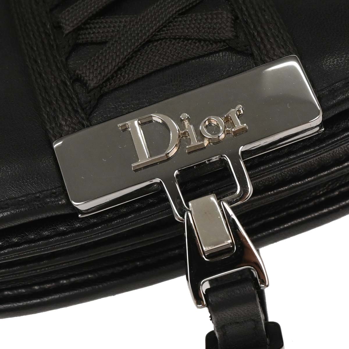Christian Dior 2002 Black Admit It Corset Bag Shoulder Bag