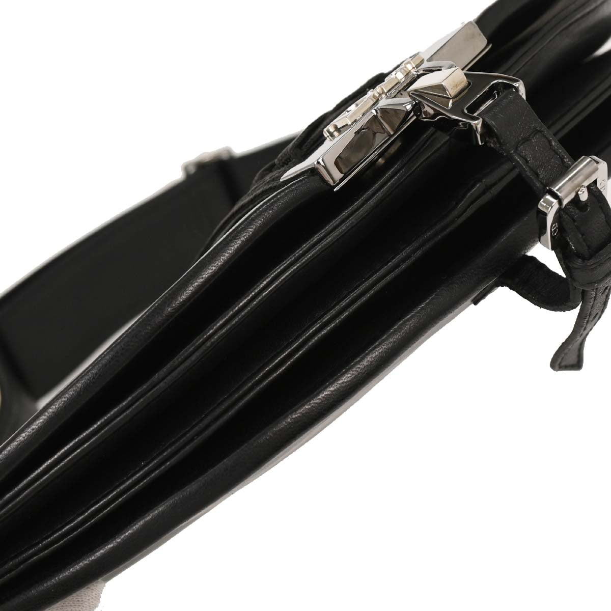 Christian Dior 2002 Black Admit It Corset Bag Shoulder Bag