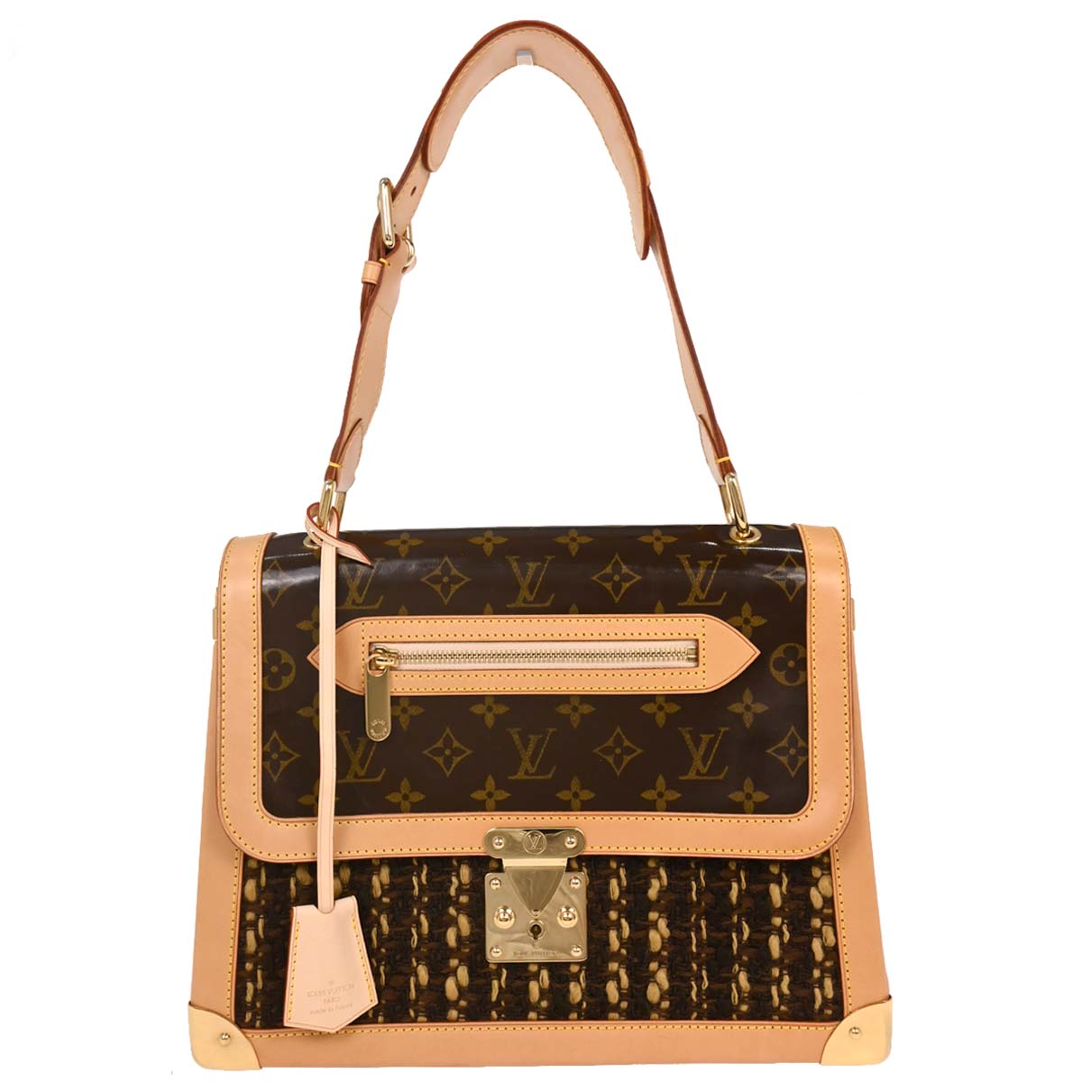 Louis Vuitton Monogram Tweddy GM Shoulder Bag M92821