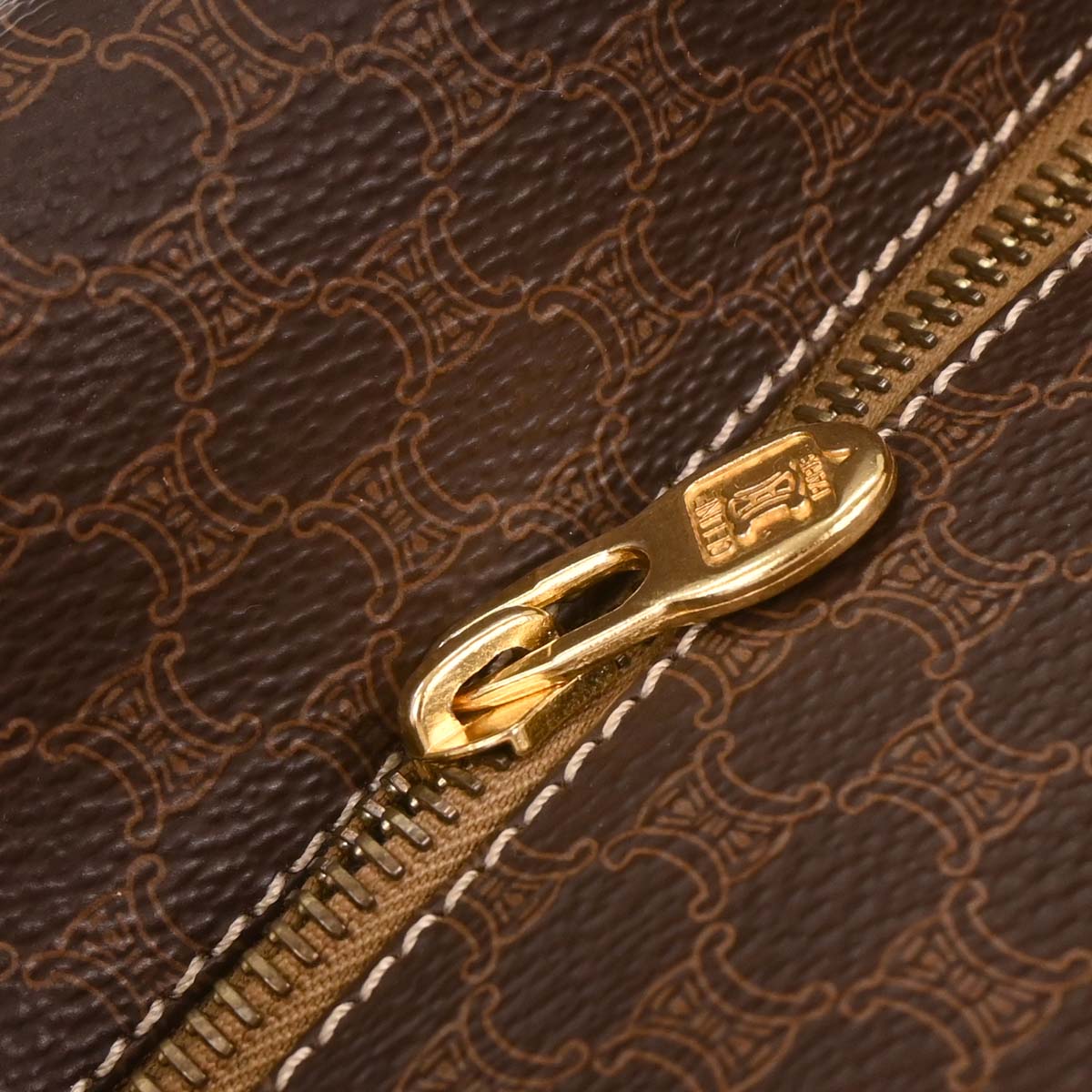 Celine Brown Macadam Handbag