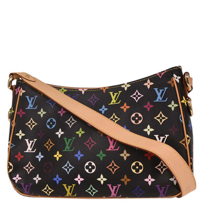 Louis Vuitton 2006 Black Monogram Multicolor Lodge GM M40052