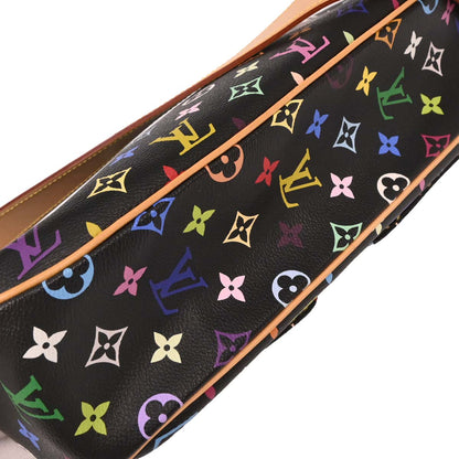 Louis Vuitton 2006 Black Monogram Multicolor Lodge GM M40052