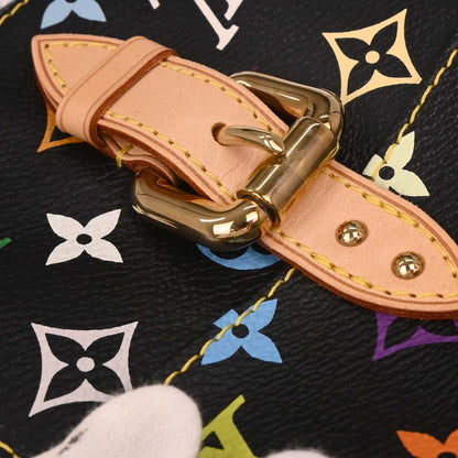 Louis Vuitton 2006 Black Monogram Multicolor Lodge GM M40052