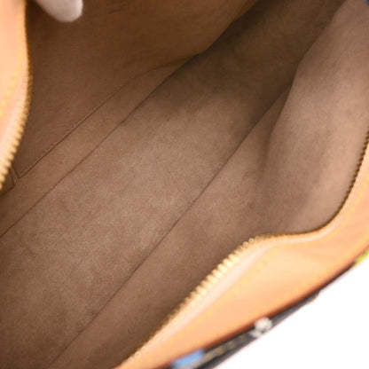 Louis Vuitton 2006 Black Monogram Multicolor Lodge GM M40052