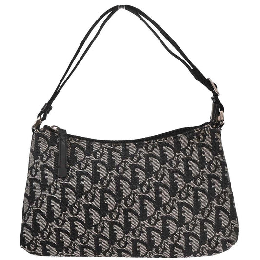 Christian Dior 2004 Black Trotter Handbag