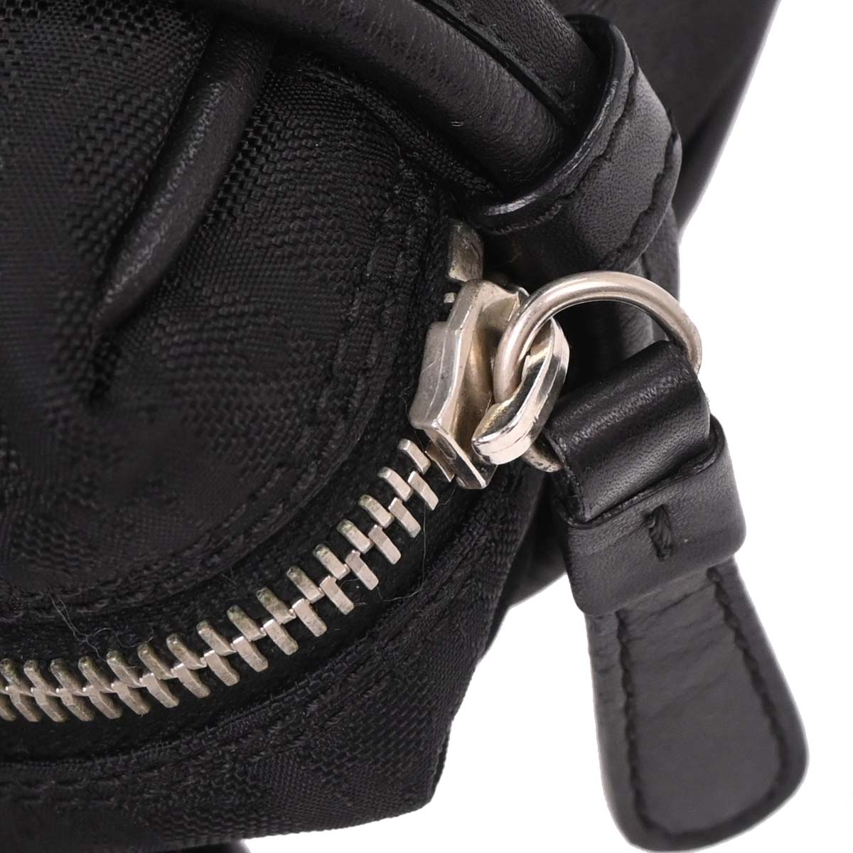 Christian Dior Black Diorissimo Bow Trotter Handbag