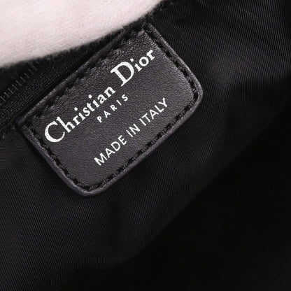 Christian Dior Black Diorissimo Bow Trotter Handbag
