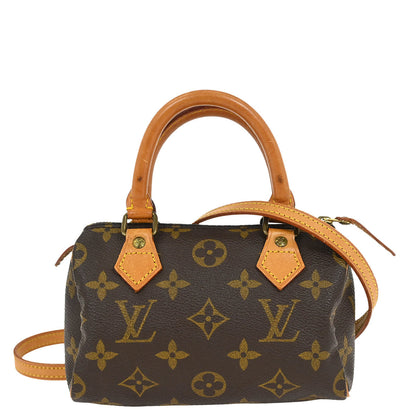 Louis Vuitton Monogram Mini Speedy 2way Shoulder Handbag M41534