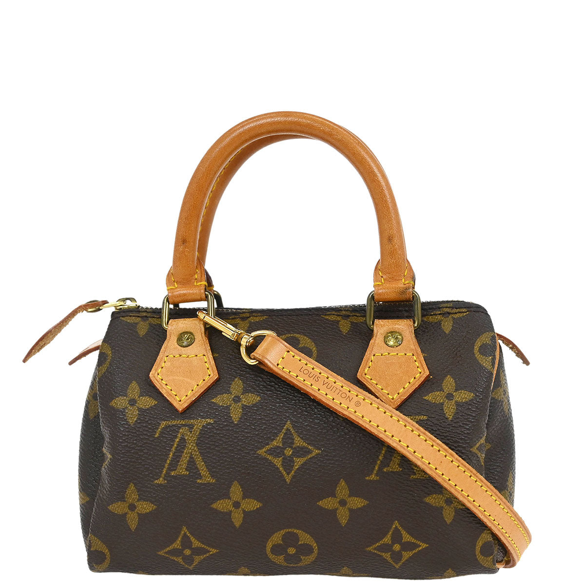 Louis Vuitton Monogram Mini Speedy 2way Shoulder Handbag M41534