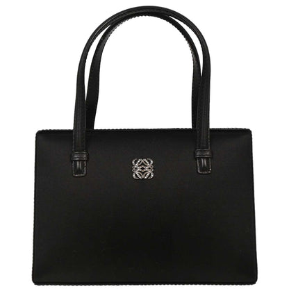 Loewe Black Satin Handbag