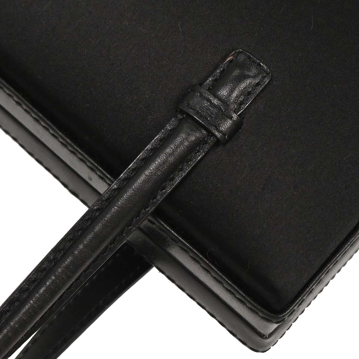 Loewe Black Satin Handbag