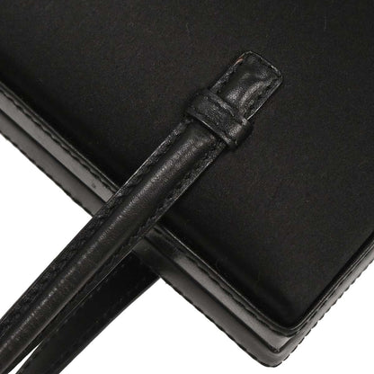 Loewe Black Satin Handbag