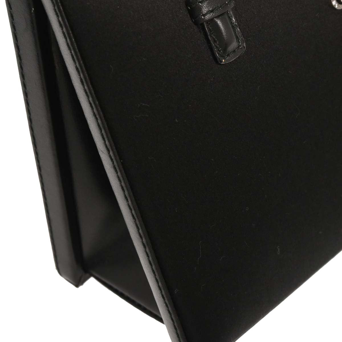 Loewe Black Satin Handbag