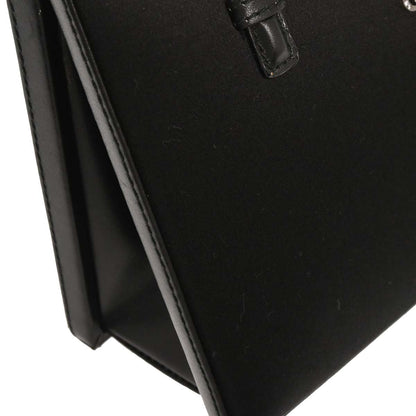 Loewe Black Satin Handbag