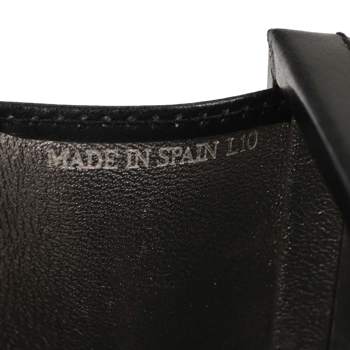 Loewe Black Satin Handbag