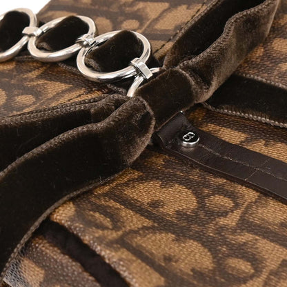 Christian Dior 2005 Brown Romantic Trotter Handbag