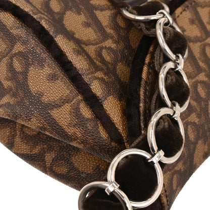 Christian Dior 2005 Brown Romantic Trotter Handbag