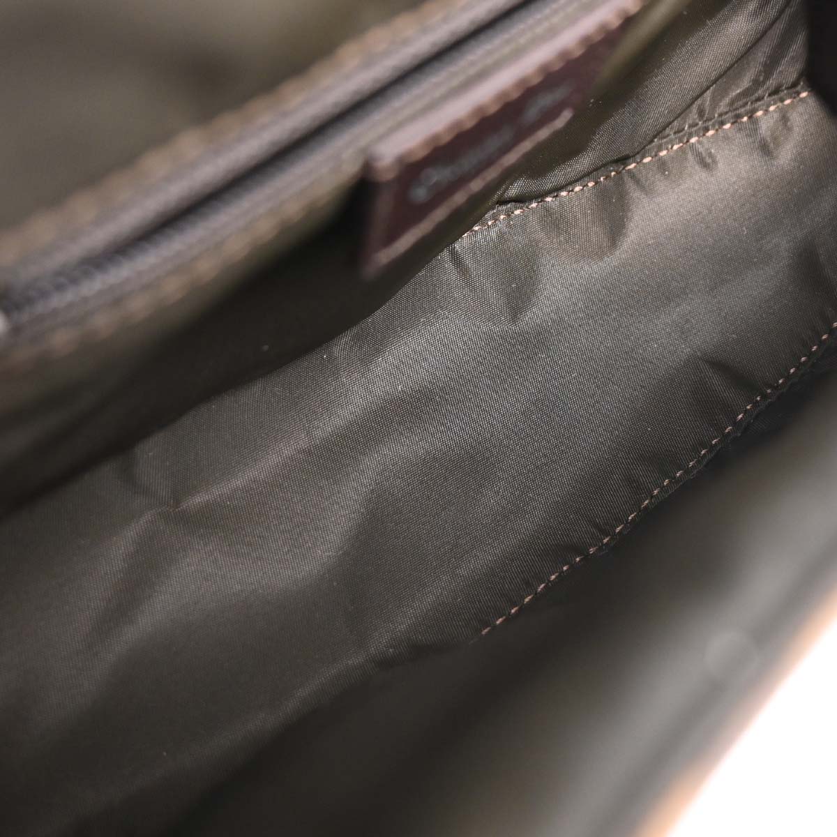 Christian Dior 2005 Brown Romantic Trotter Handbag