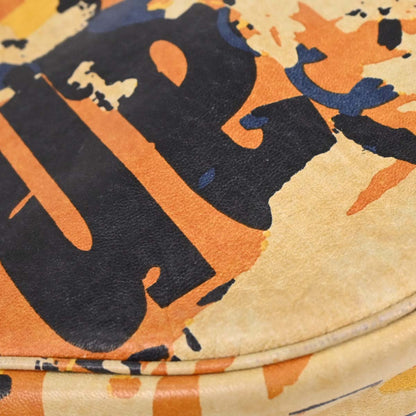 Christian Dior Orange Saddle Handbag