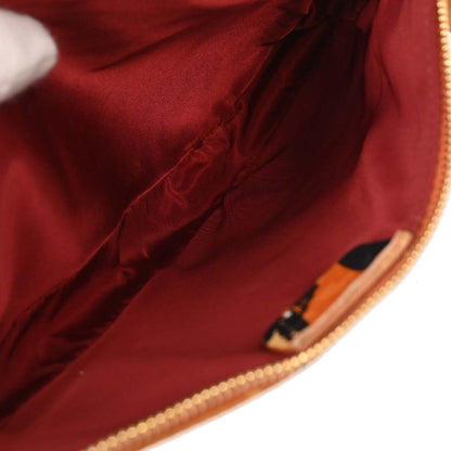 Christian Dior Orange Saddle Handbag