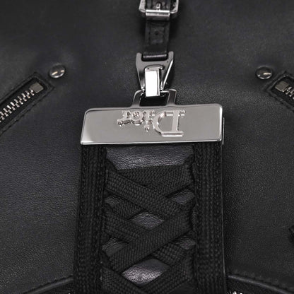 Christian Dior 2002 Black Admit It Corset Bag Handbag